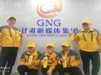 醛老虎為甘肅新媒體集團辦公室進行甲醛治理